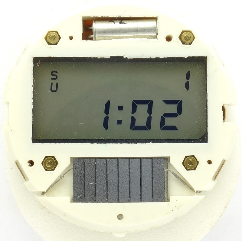 LCD-Uhrenmodul mit Solarzelle aus Anam, Korea