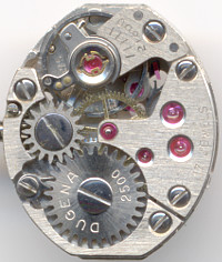 Das Uhrwerksarchiv: Dugena 2500 = PUW 1075