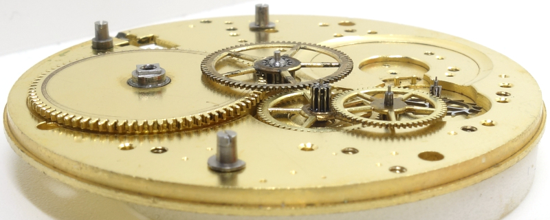 Seitenansicht des Räderwerks Lip 17''': Seitenansicht des Räderwerks