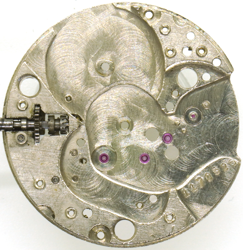 Grundplatine Poljot 2415A: Grundplatine