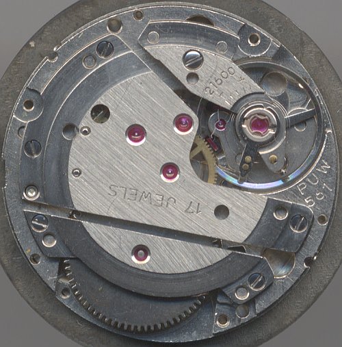 PUW 561 / Dugena 2509 | Das Uhrwerksarchiv