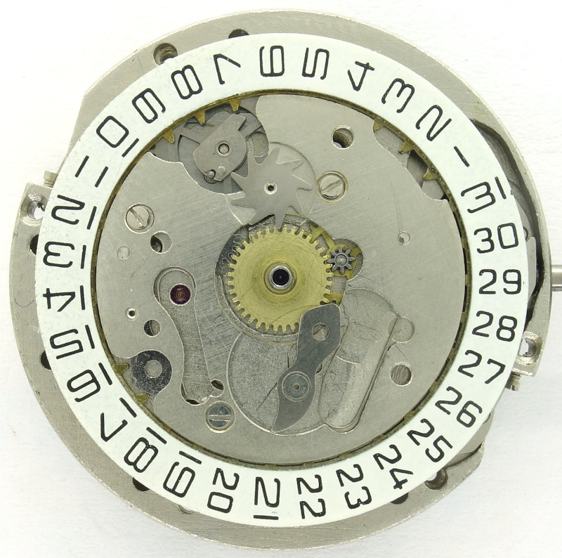 Raketa 2627.H: ohne Wochentagsscheibe