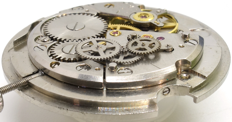 Seitenansicht des Automatic-Räderwerks Ricoh 54722: Seitenansicht des Automatic-Räderwerks