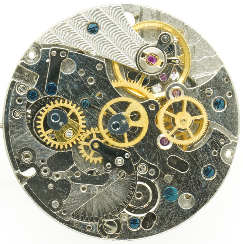offener Chronographenmechanismus Sea-Gull ST1902: offener Chronographenmechanismus