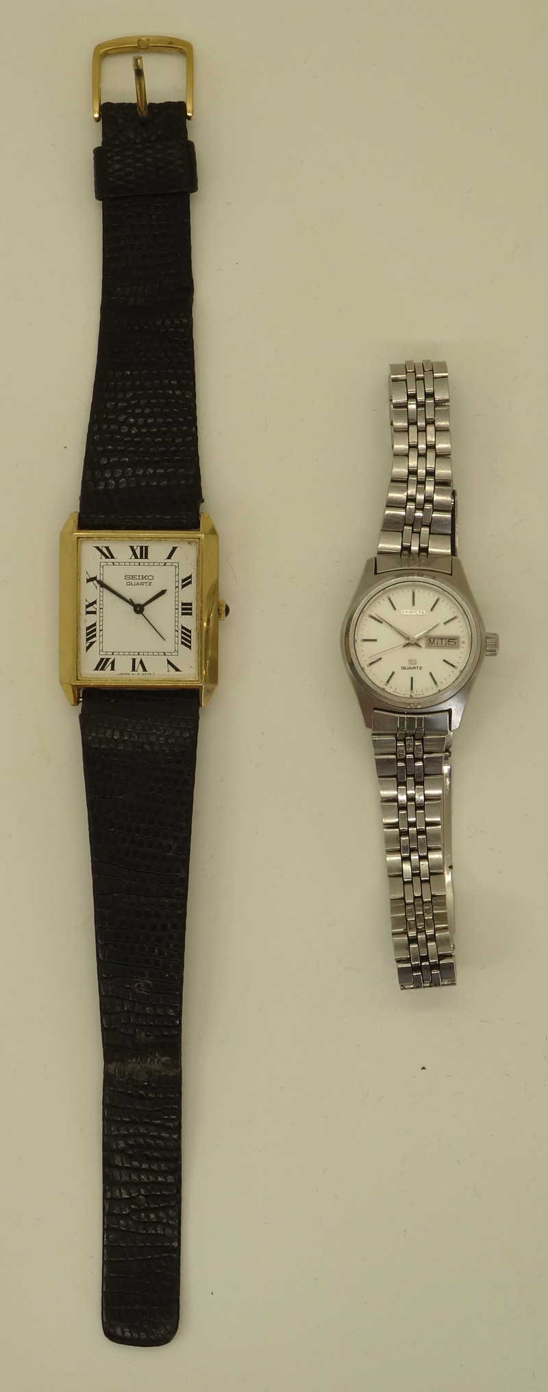 zwei Seiko-Uhren (Seiko 41A & Seiko 4303A)
