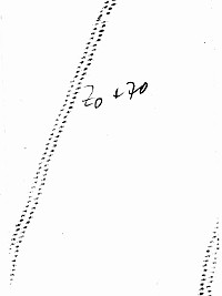 Zifferblatt oben