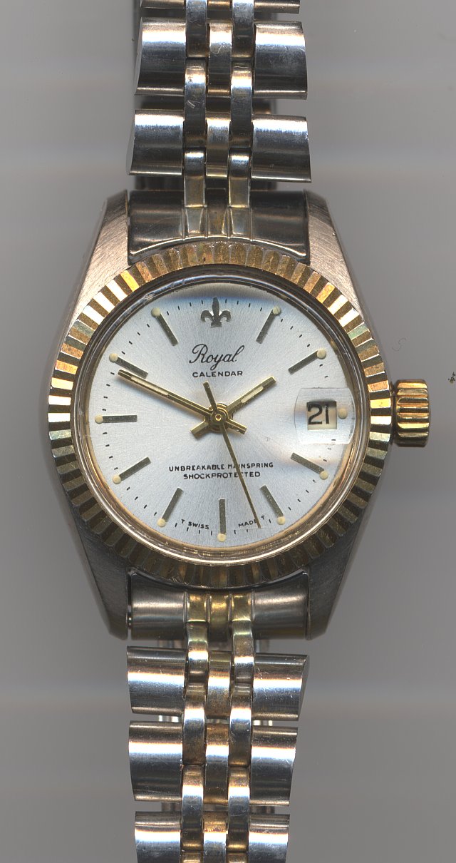 Royal Calendar Damenuhr Baumgartner 911: Royal Calendar Damenuhr