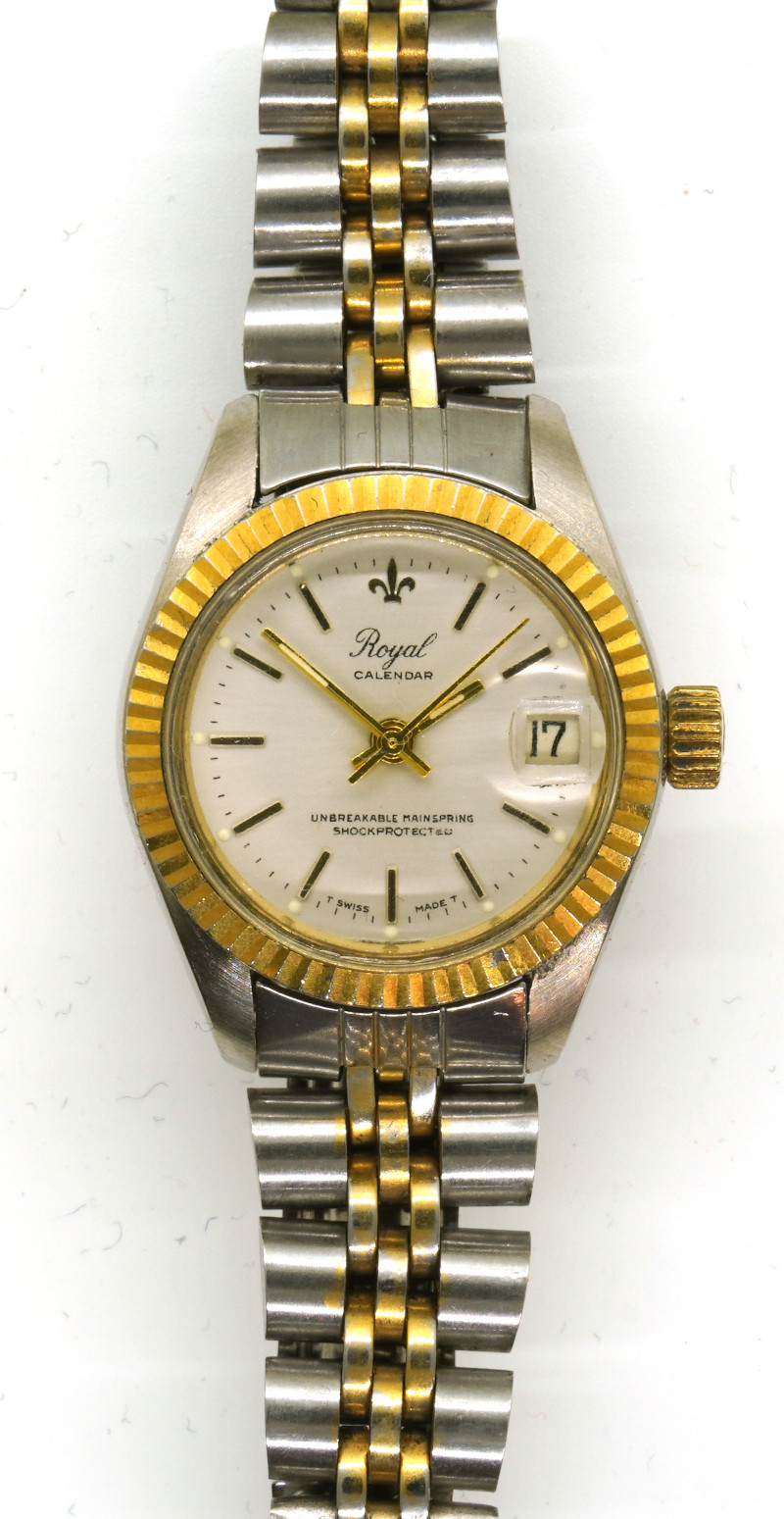 Royal Calendar Damenuhr Baumgartner 911: Royal Calendar Damenuhr